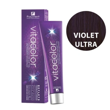 

Краска для волос Vitacolor Gloss Tone On Tone R/226 Ultra Violet - 100 мл Fauvert
