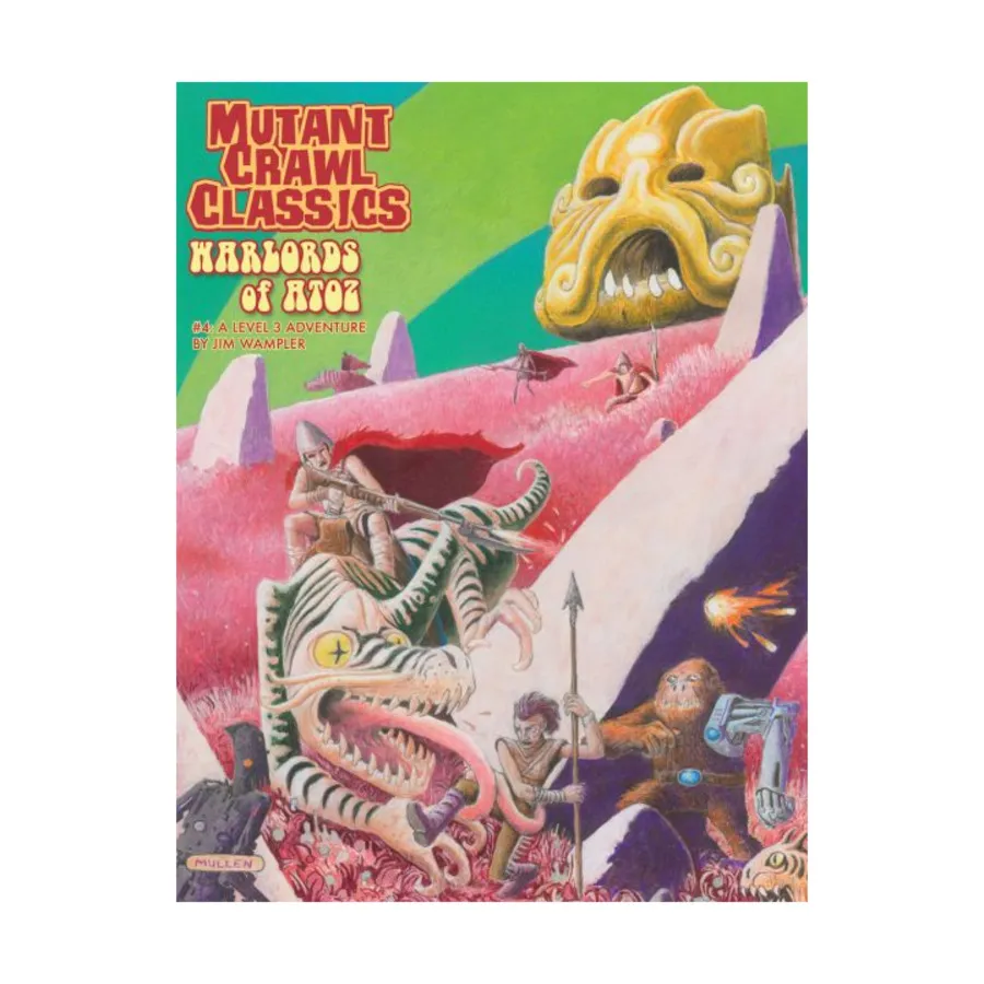 

Модуль Warlords of ATOZ, Mutant Crawl Classics RPG (Goodman Games)
