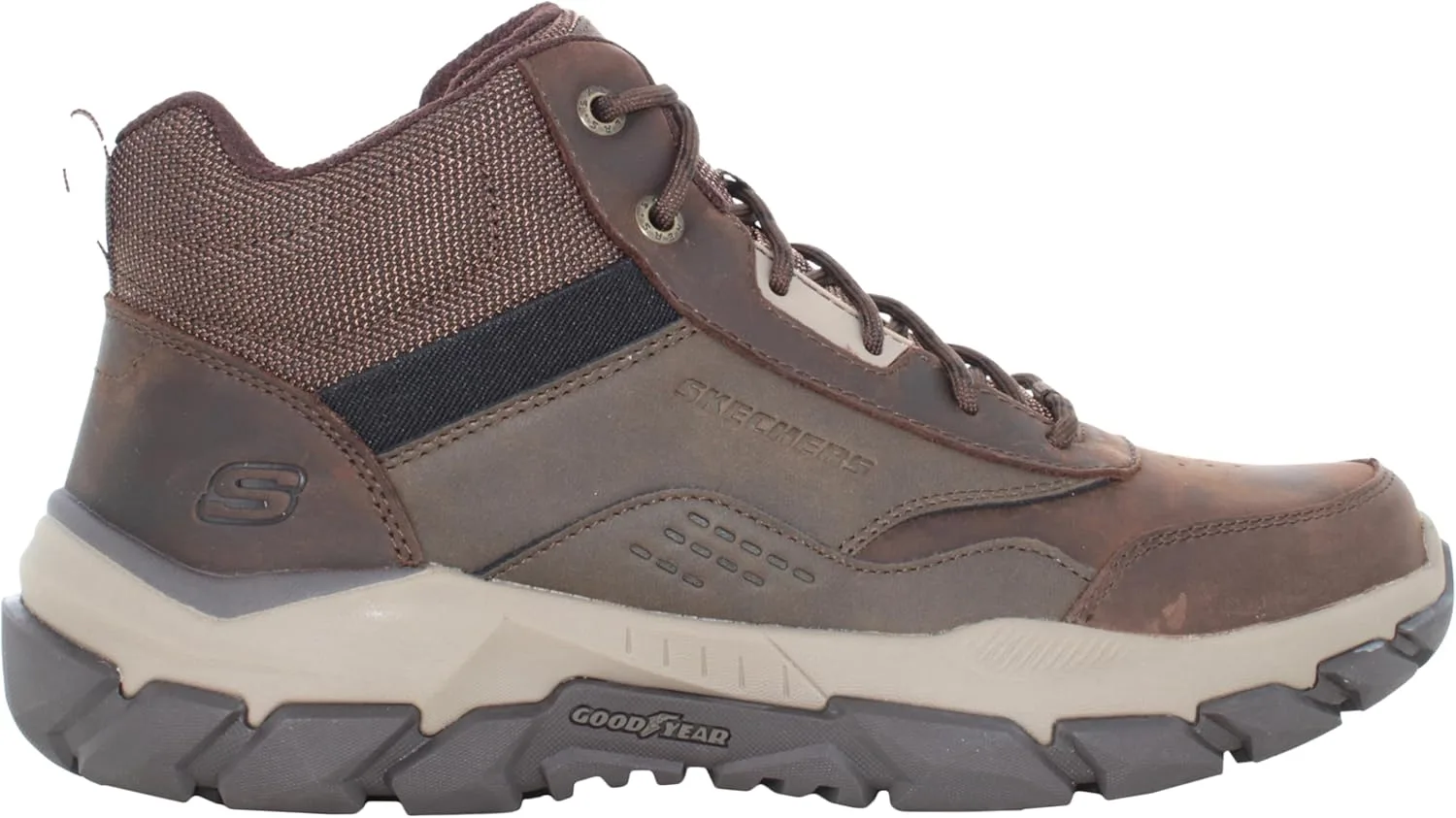 Походные ботинки Skechers Santoro Hopkins для мужчин, какао — фото 2