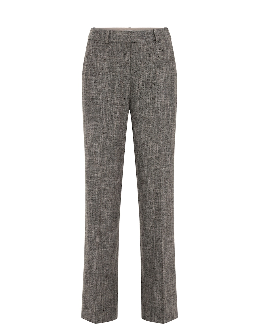 

Узкие брюки со складками WE Fashion, черный