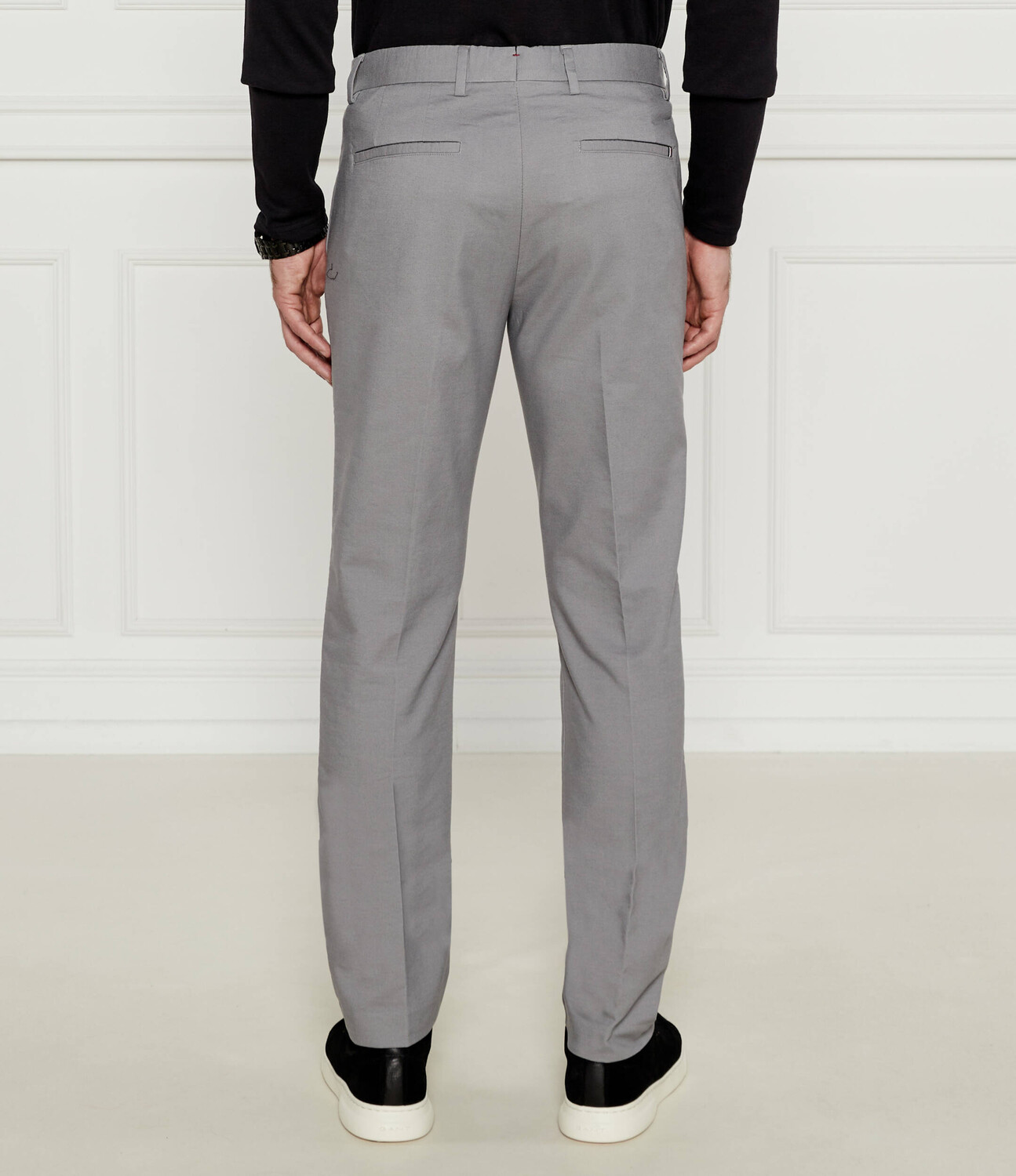 Брюки Tommy Hilfiger Denton Regular Fit, серый — фото 4