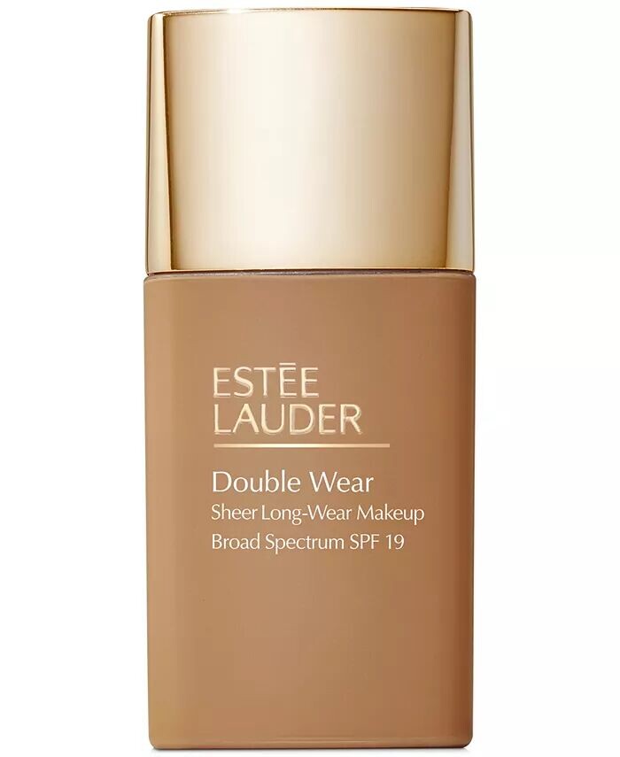 

Прозрачная стойкая тональная основа Double Wear SPF19, 1 унция Estée Lauder, цвет 5W1 Bronze - Deep with warm golden undertones
