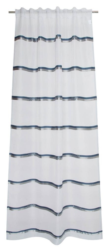 

ЙУУП! Штора Living Logo Stripes со скрытой петлей, цвет песочный, размер 130-250 Joop, серый