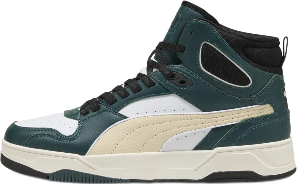 Puma - Мужские кроссовки Rbd Break Mid, белый/зеленый