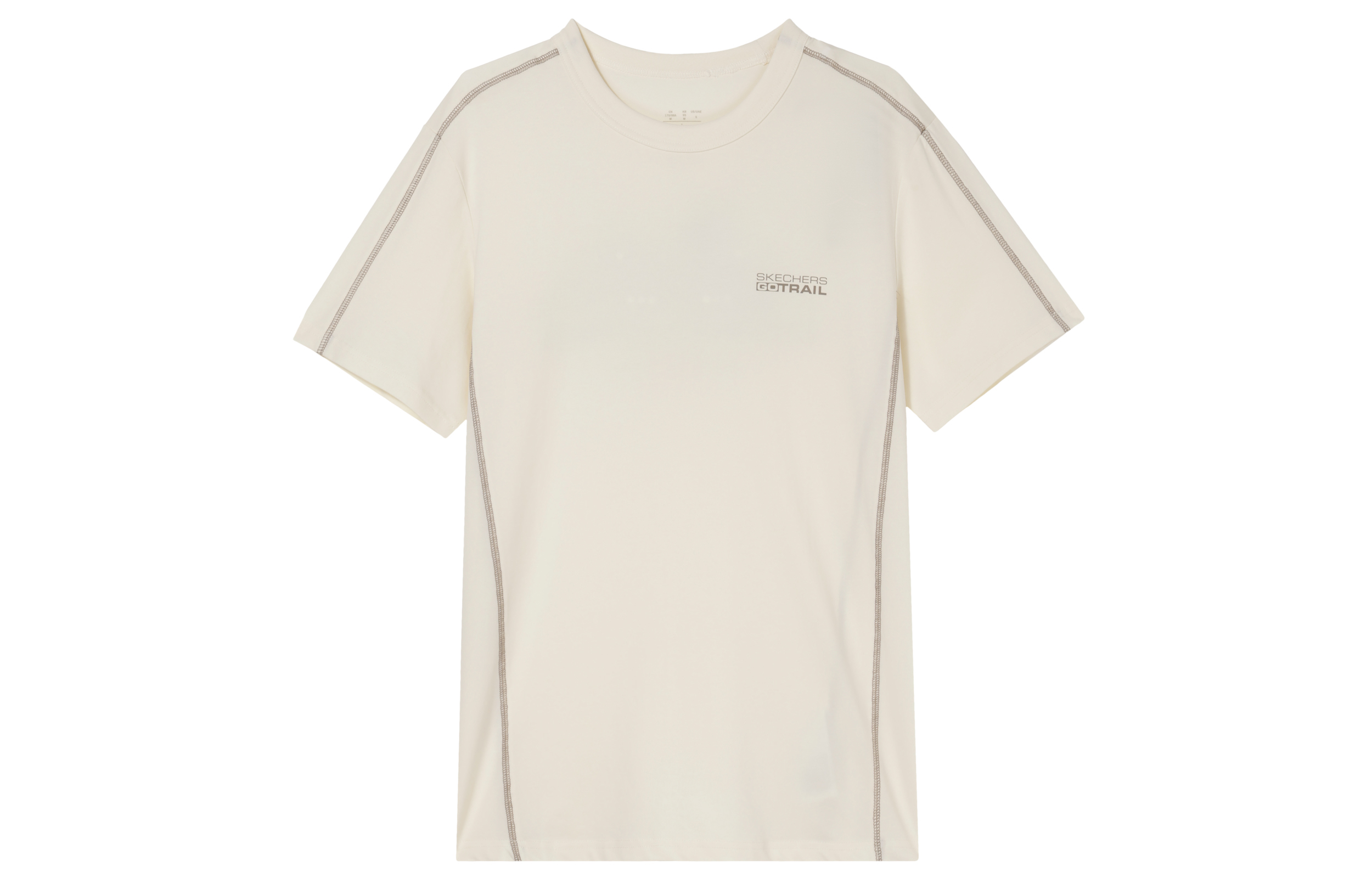 

Skechers Футболка SS24 мужская кремово-бежевая белая, Белый, Skechers Футболка SS24 мужская кремово-бежевая белая