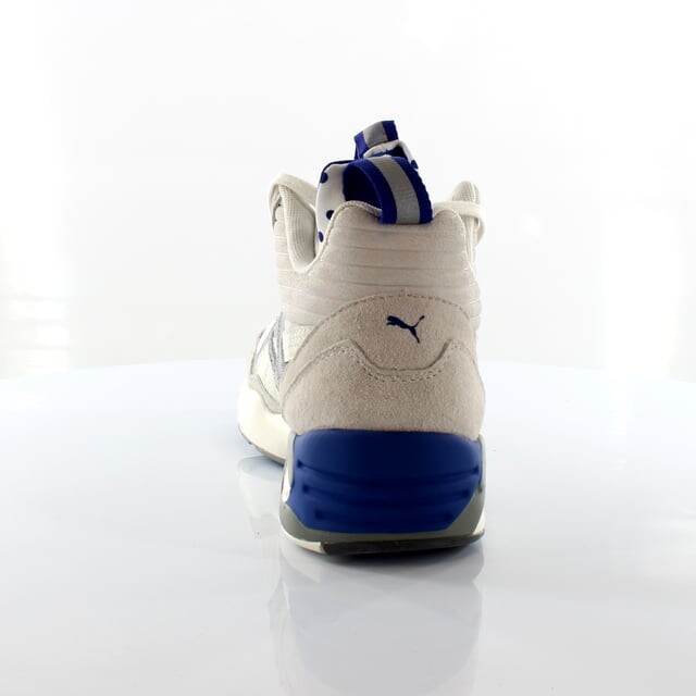 Белые синтетические женские кроссовки Trinomic r698 Mid Street 360903 01 Puma, белый — фото 2