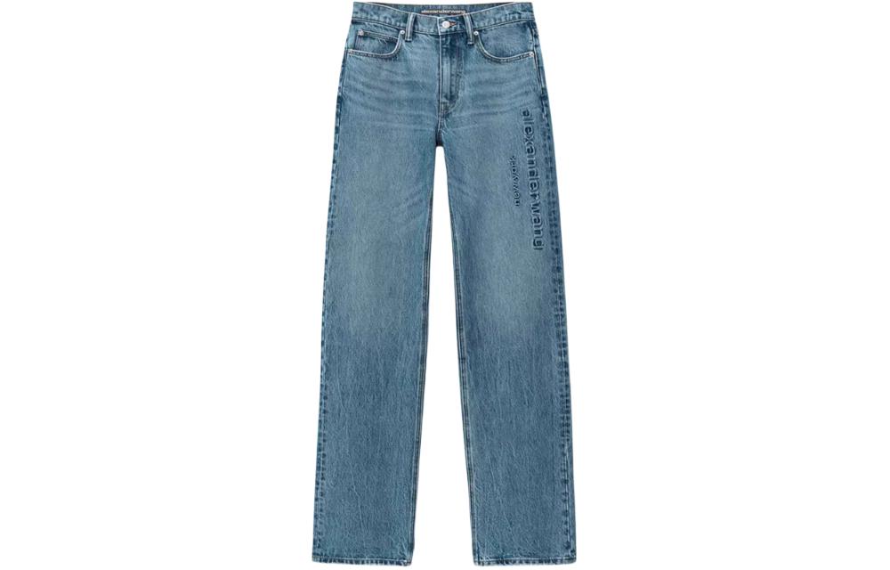 

Джинсы прямого кроя Alexander Wang, Vintage Light Indigo