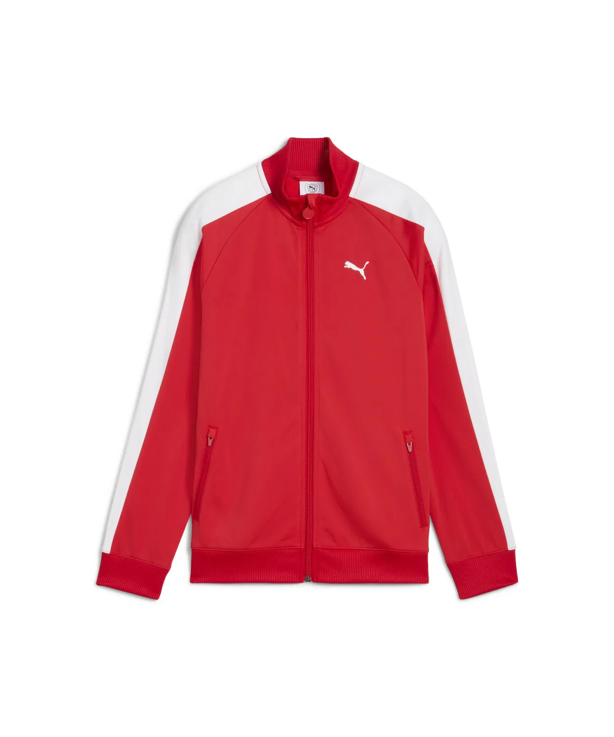 Куртка-бомбер PUMA T7 Always On Track для мальчиков, красная — фото 4