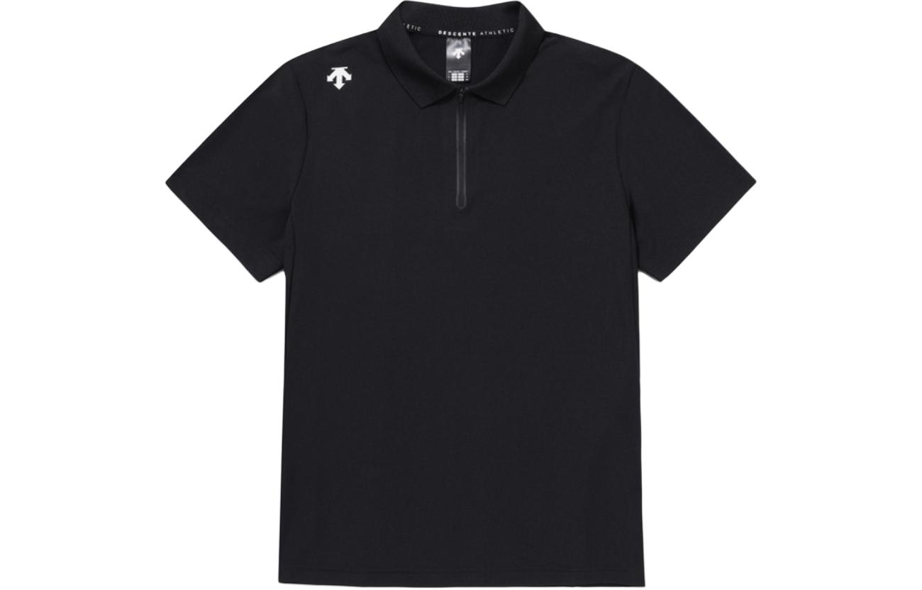

Футболка поло мужская DESCENTE, черная