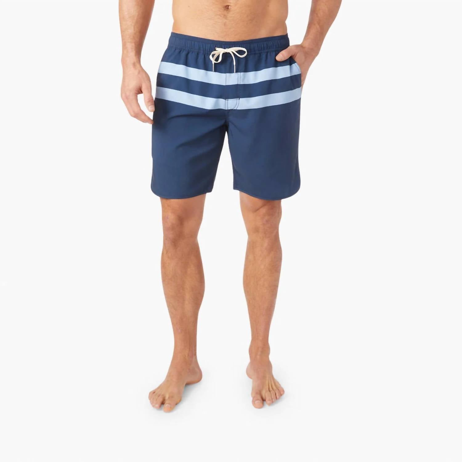 

Мужские пляжные шорты FAIR HARBOR, цвет light blue stripe