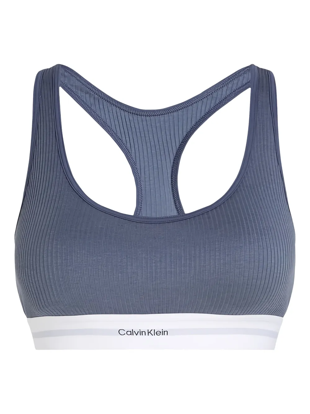 

Бюстгальтер с логотипом Calvin Klein, серый