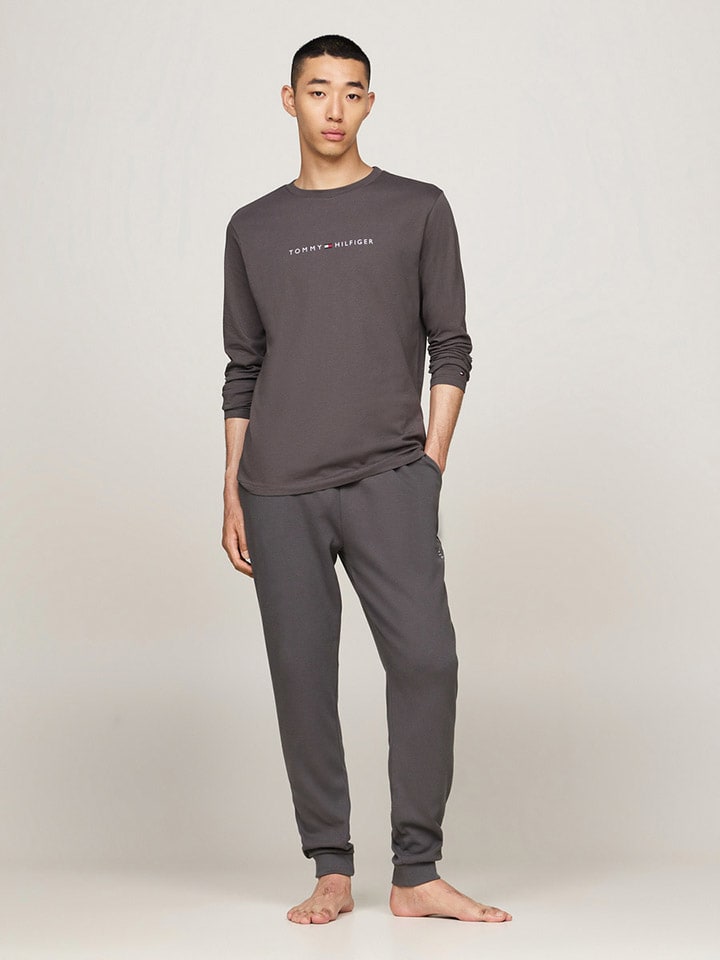 

Лонгслив Tommy Hilfiger, антрацит