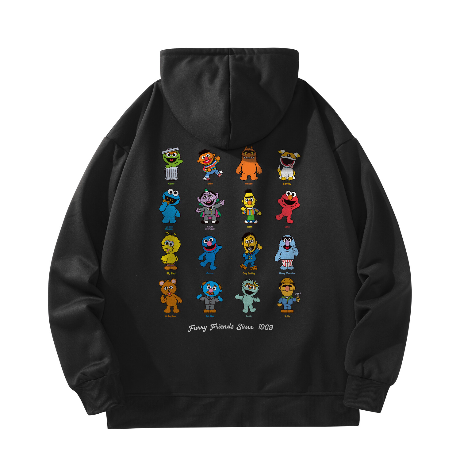 

Толстовка унисекс Sesame Street, цвет Caramel [hooded]