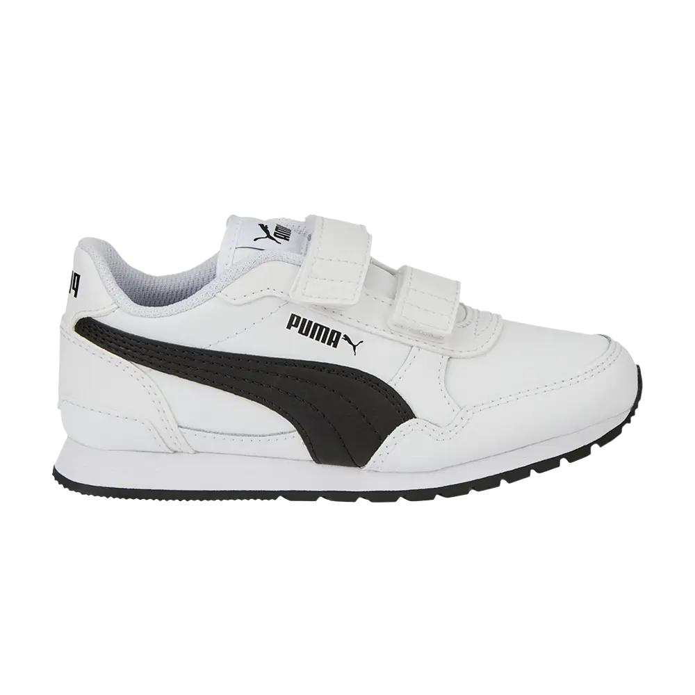 

Кроссовки ST Runner v3 Leather Little Kid Puma, белый