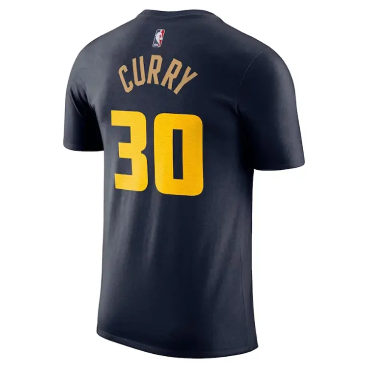 Golden State Warriors Mnk City Edition Essential футболка Unisex Nike, синий — фото 3