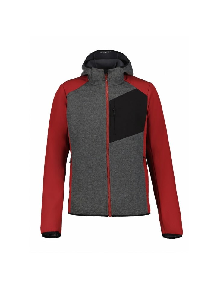 

Куртка софтшелл Icepeak Softshelljacke Hybrid Danfort, красный