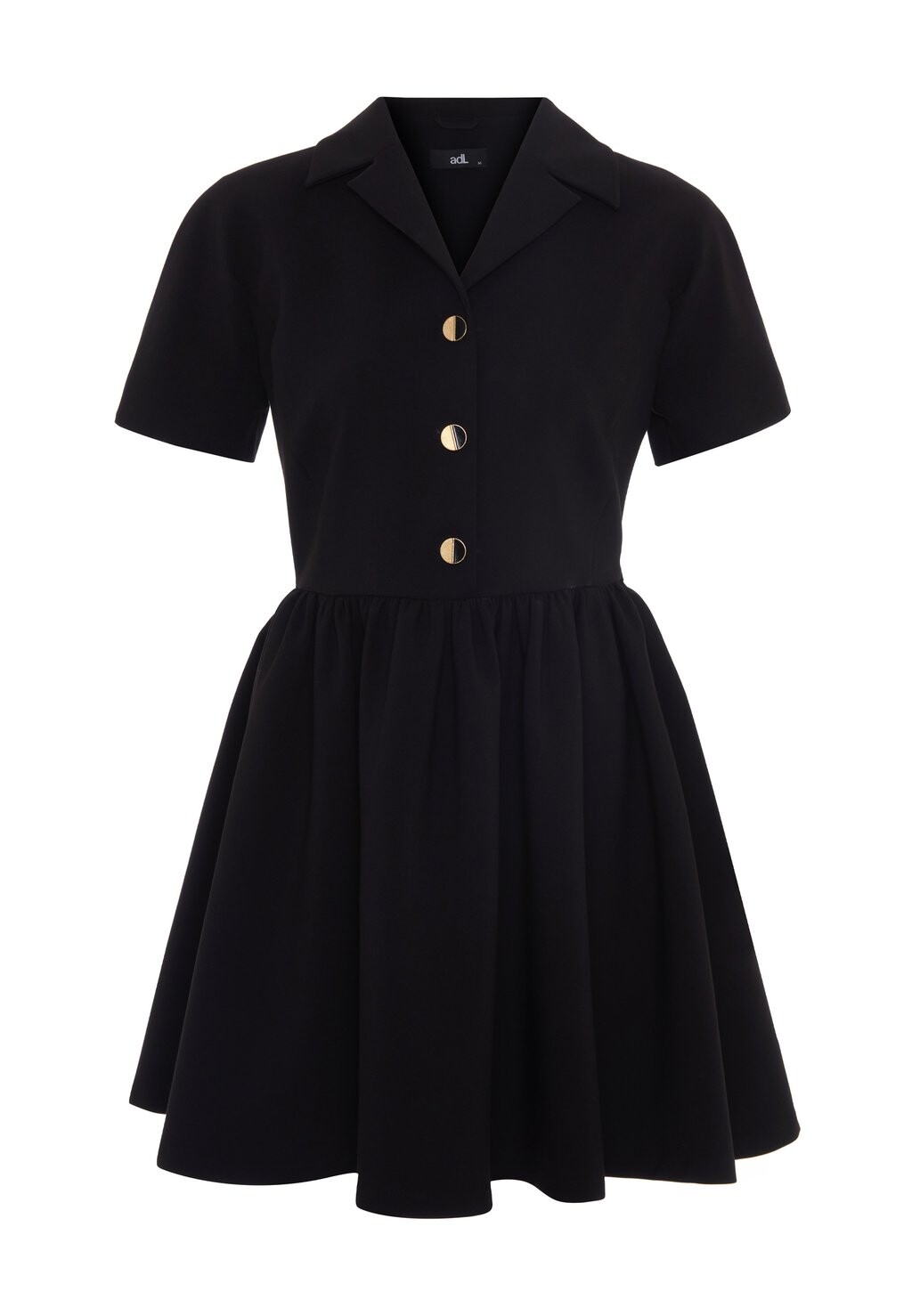 

Платье-рубашка WITH BUTTONED FRONT adL, черный