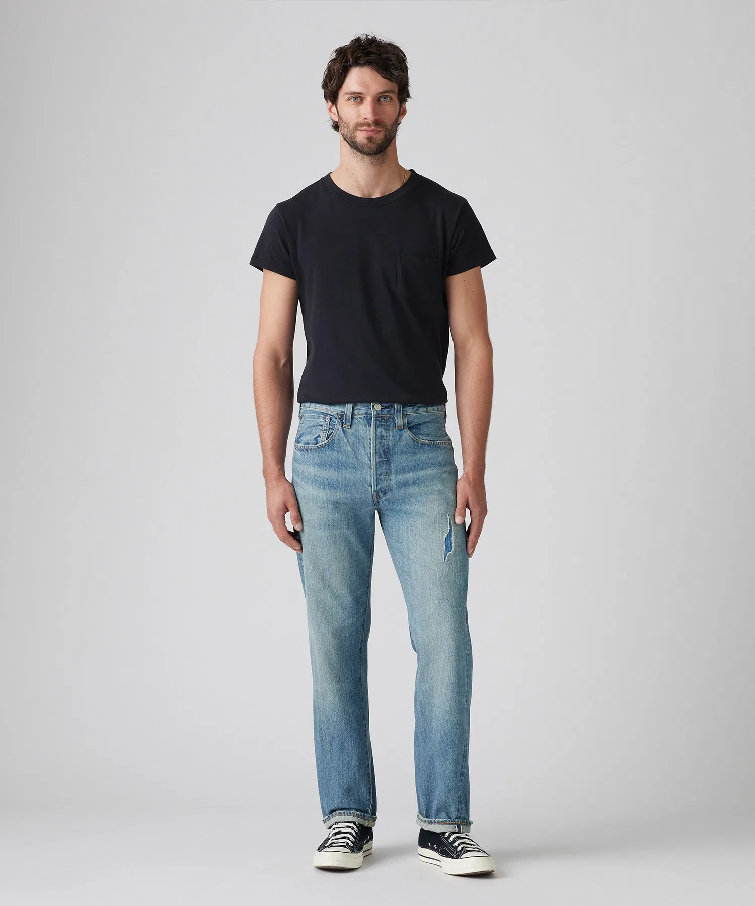 Levi's/Levi's LEVI'S(R) VINTAGE CLOTHING 1947 501(R) Jeans Medium Indigo ROYAL FLUSH — фото 2