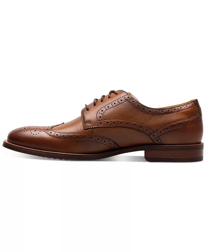 Мужские туфли Ruvo Wingtip Oxford Florsheim, коричневый — фото 3
