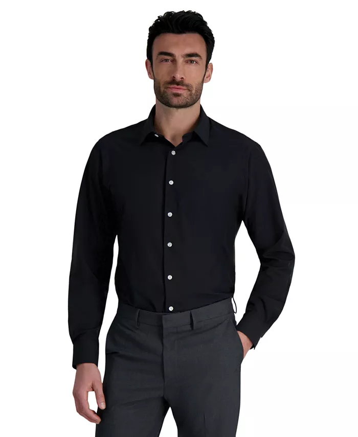 

Мужская классическая рубашка Smart Wash Haggar, черный