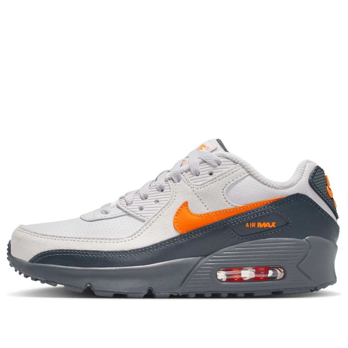

Кроссовки (GS) Nike Air Max 90 SE 'Vast Grey Safety Orange'