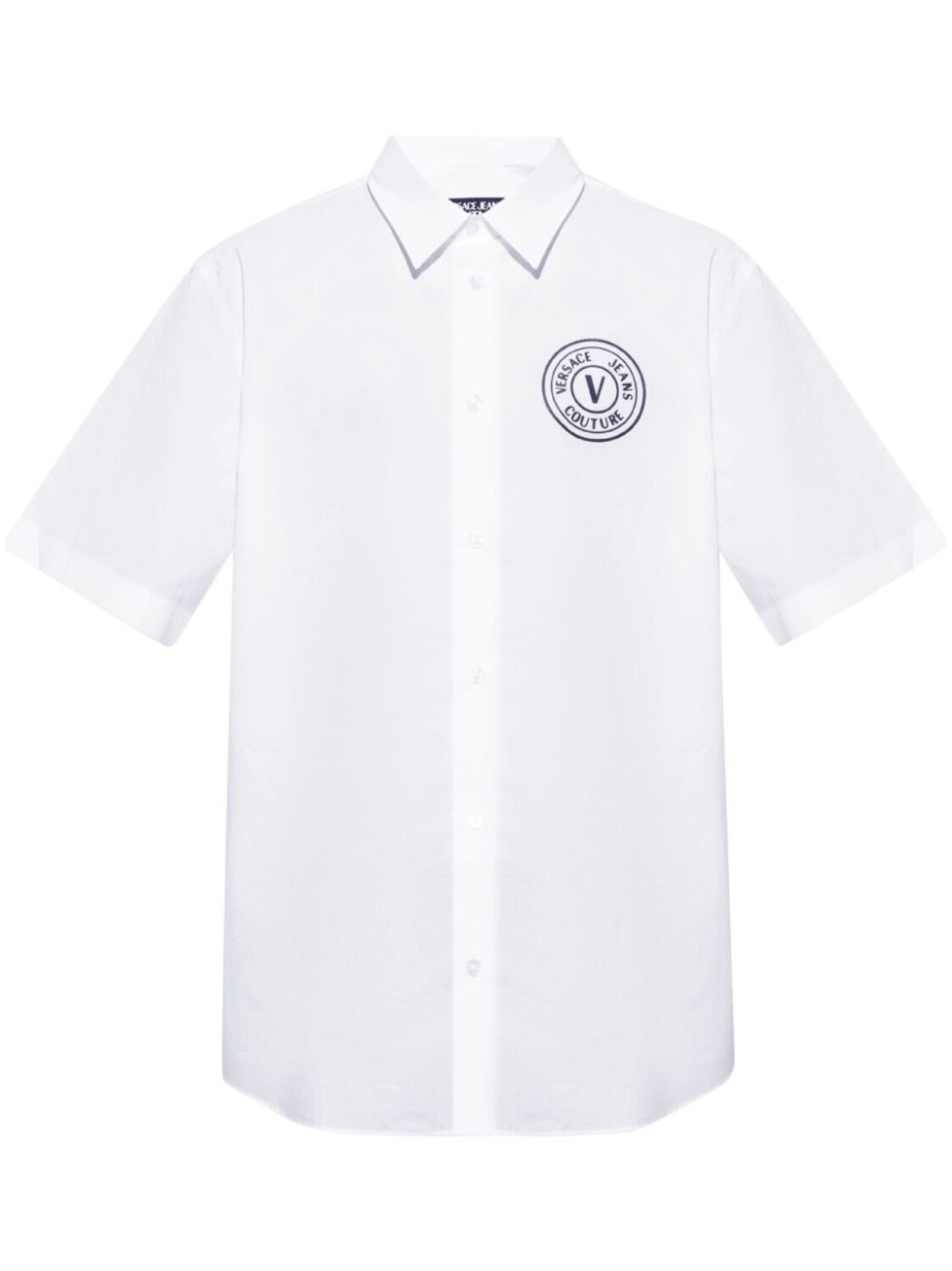 

Versace Jeans Couture рубашка с логотипом, белый
