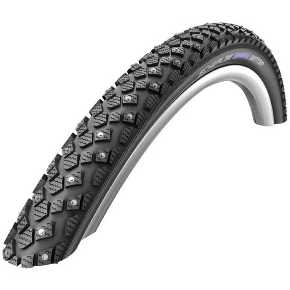 

Городская шина Schwalbe Marathon Winter Plus Race Guard WIC Tubeless 28´´ x 2.00, черный