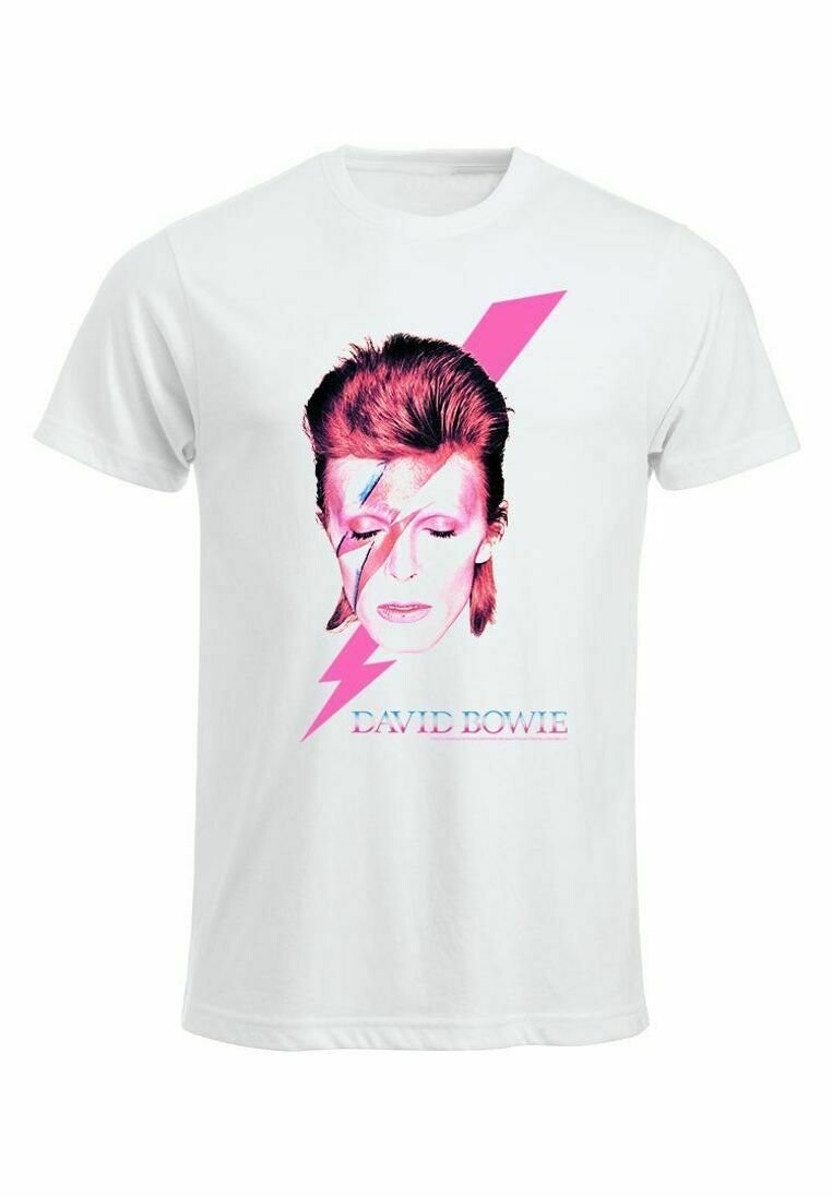 

Футболка с принтом DAVID BOWIE ALADDIN SANE rockshirts, белый