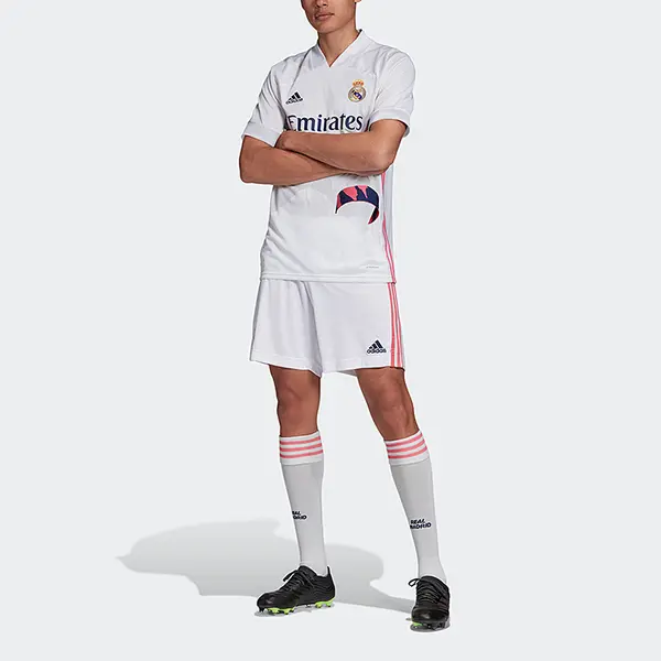 Футболка real madrid 20 21 домашняя майка белая Adidas, белый — фото 3