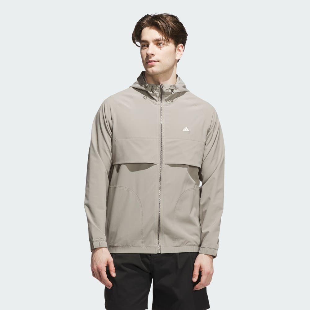 

Ветровка Adidas Go-to Full-Zip Windbreaker, цвет Putty Beige