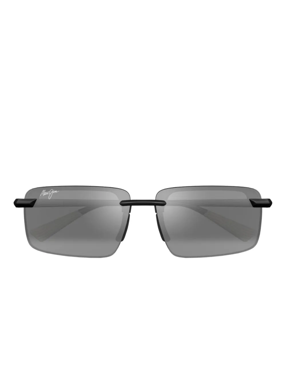 

Солнцезащитные очки Laulima прямоугольной формы Maui Jim, черный