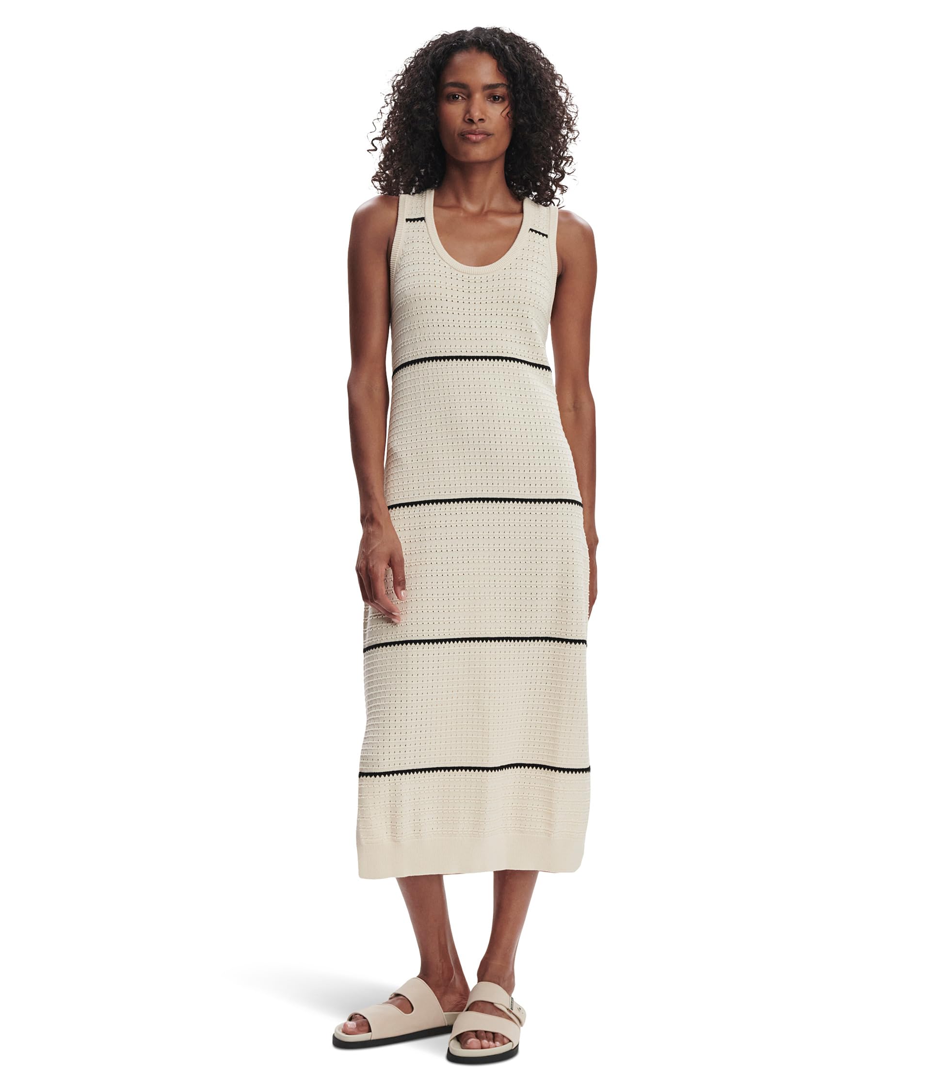 

Платье Varley Scott Scoop Neck Midi Dress, Birch