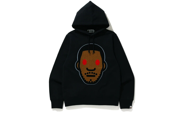 

Свитшот мужской из серии BAPE X KID CUDI Co-branded A Bathing Ape, черный