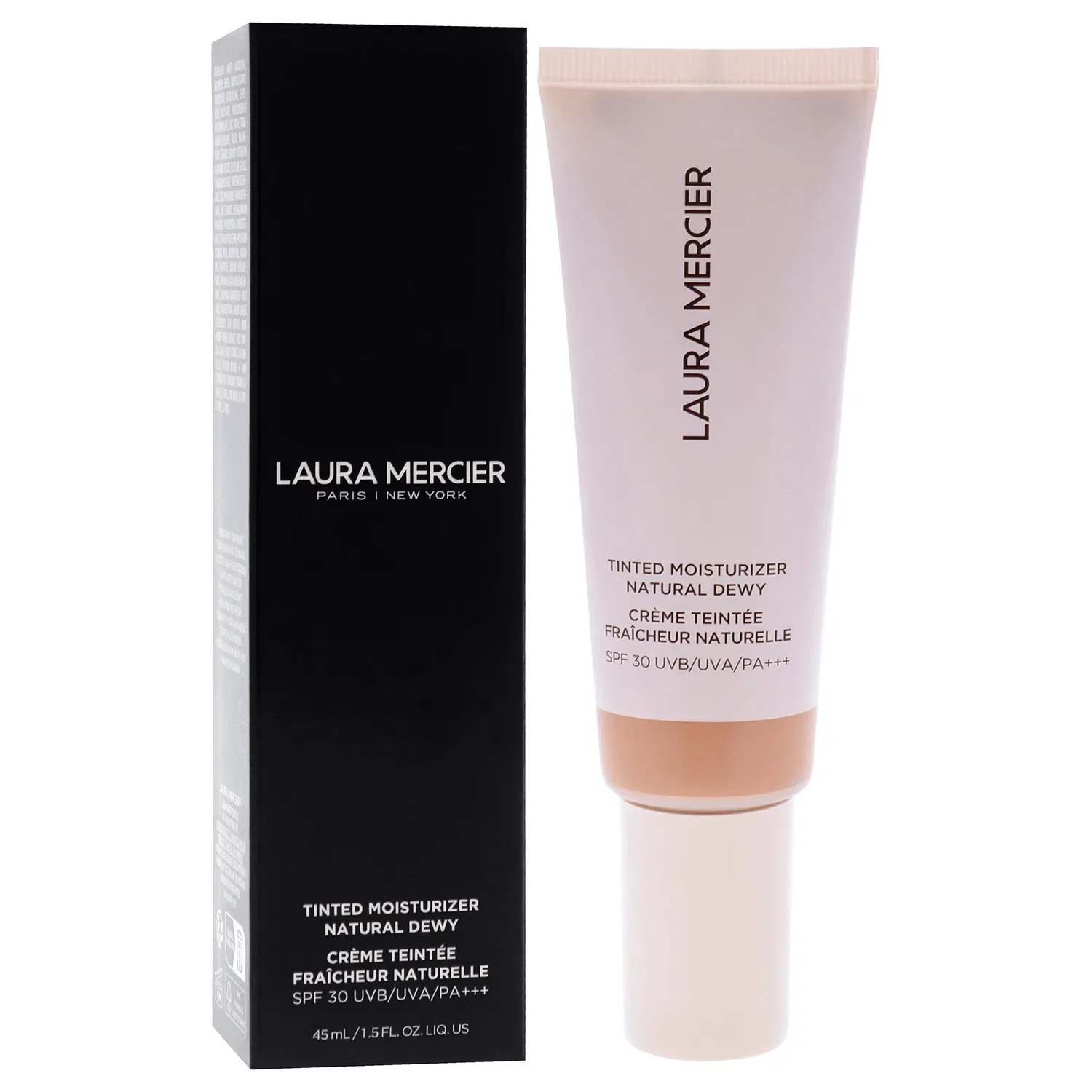 Увлажняющий тонирующий крем с эффектом сияющей кожи, SPF 30, 3C Fawn от Laura Mercier для женщин - 42 г (1,5 унции), коричневый — фото 3