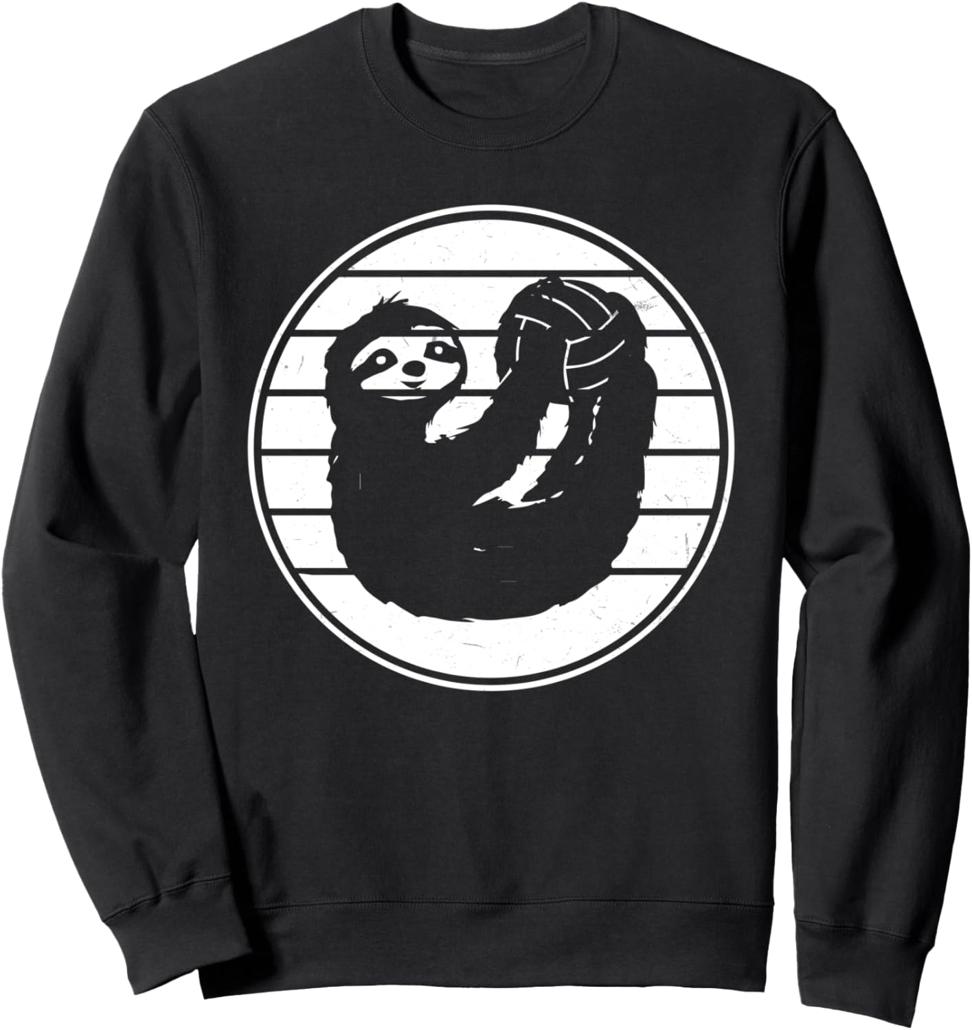 

Забавная толстовка с изображением ленивца, играющего в водное поло Funny Water-Polo Sloth, черный