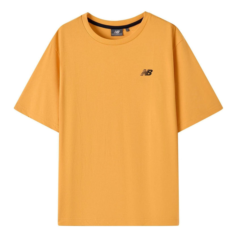

Футболка New Balance Logo Print Athletic T-Shirt 'Yellow', желтый