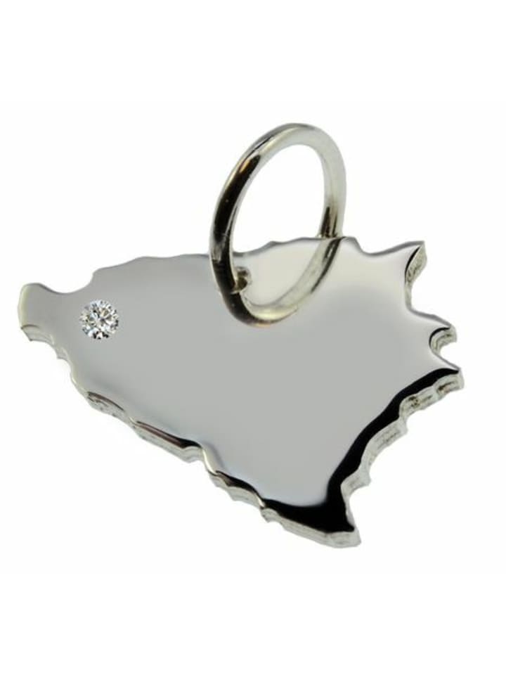 

Schmuckador Подвеска «Босния» из серебра 925 пробы с блестящим покрытием