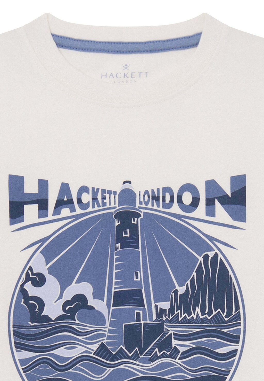 

Футболка LIGHTHOUSE TEE SS Hackett London, кремовый