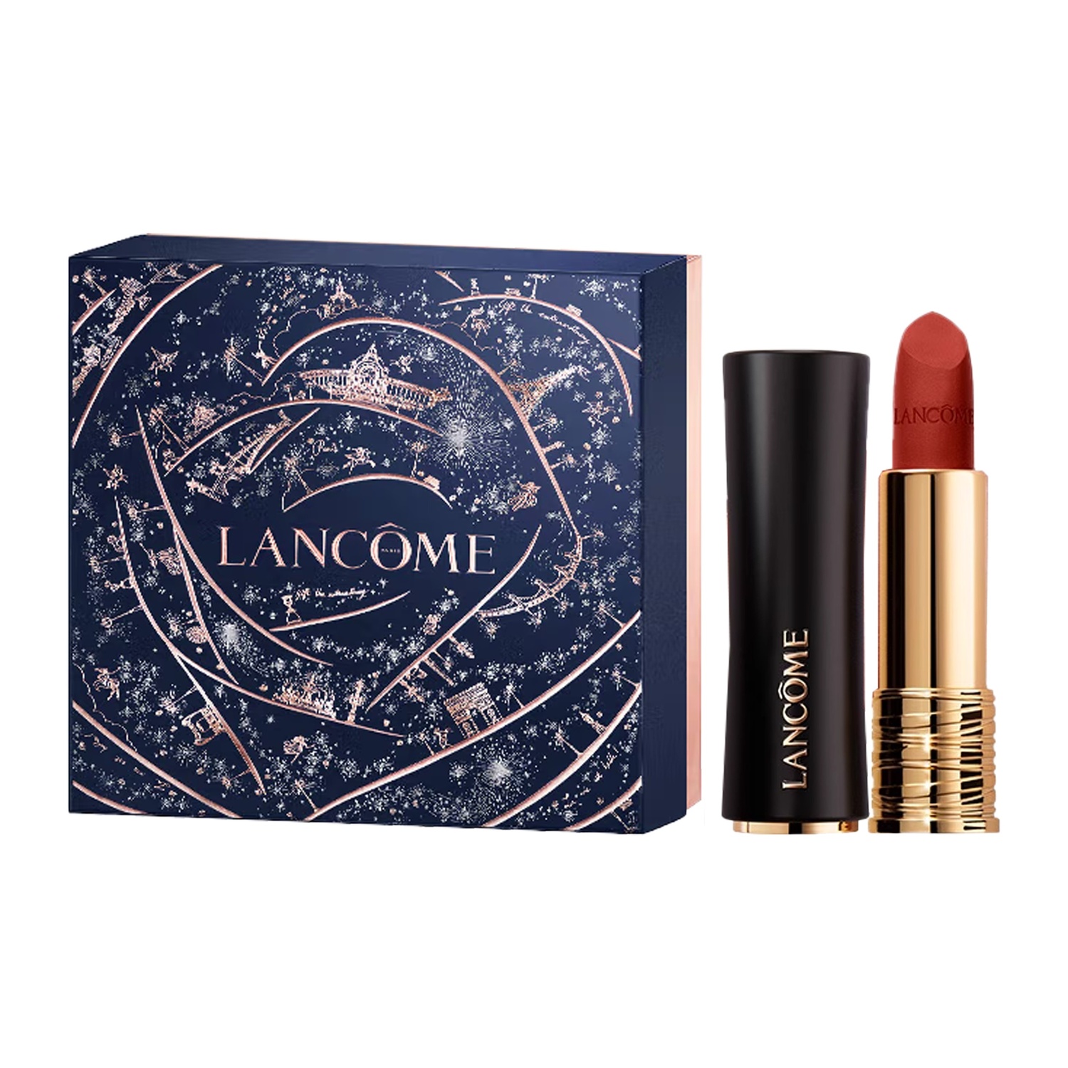 

LANCOME LANKOU Paris Starry Night Limited Edition Pure Black бальзам для губ помада матовая отбеливающая 3.4g