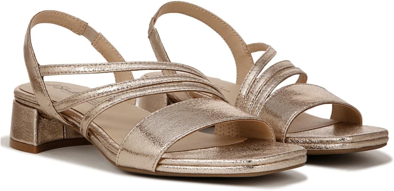 

Сандалии LifeStride Joy 2 Sandal, цвет Platino Gold