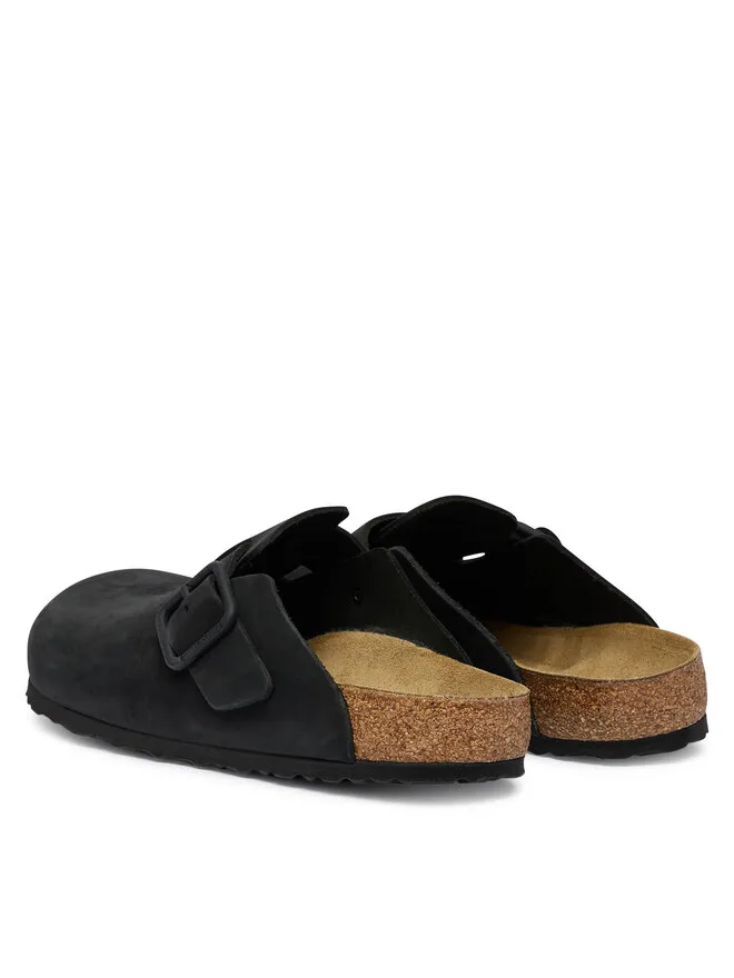 Birkenstock Мюли Boston Wire Buckle 1031585, черные — фото 3
