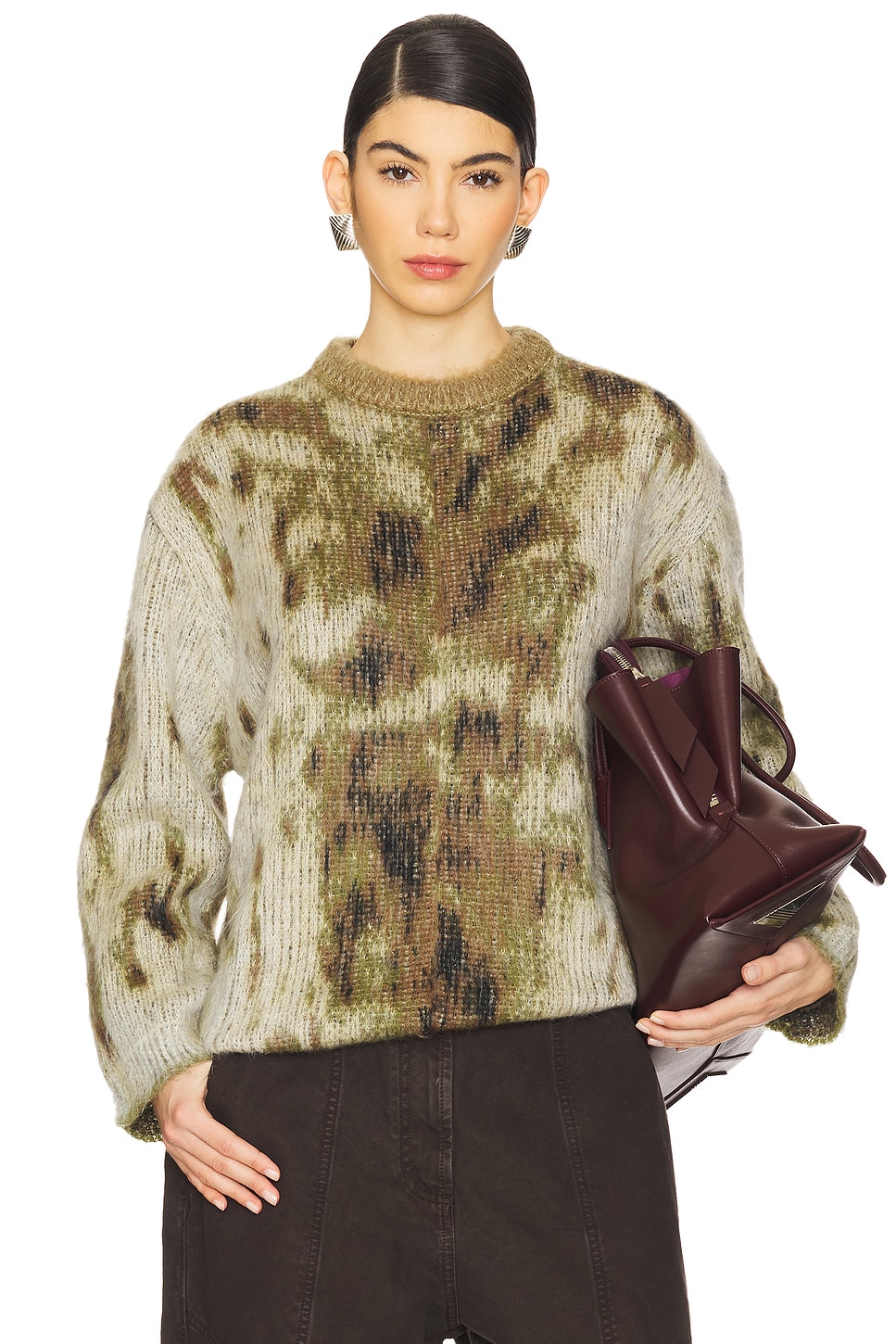 

Свитер The Attico, military green