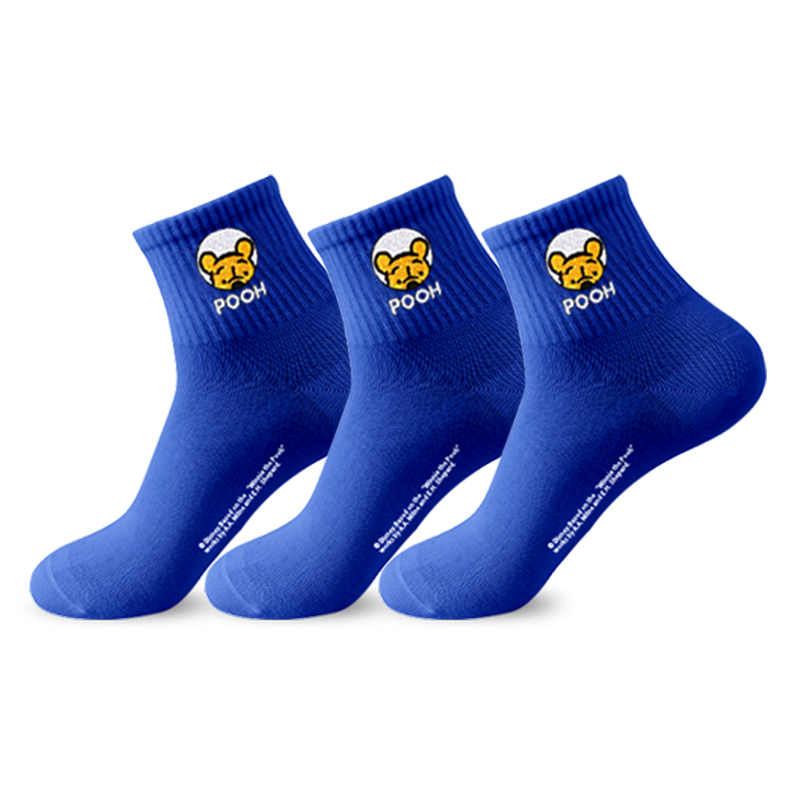 

Набор из 3 пар носков Winnie The Pooh Series Mid Calf Disney, синий
