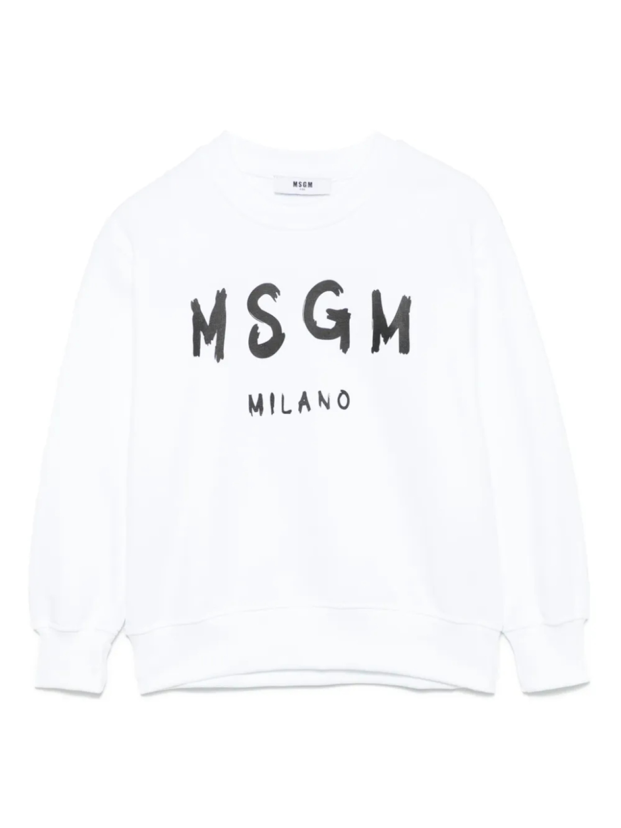 

Детская толстовка с логотипом MSGM MSGM Kids, белый