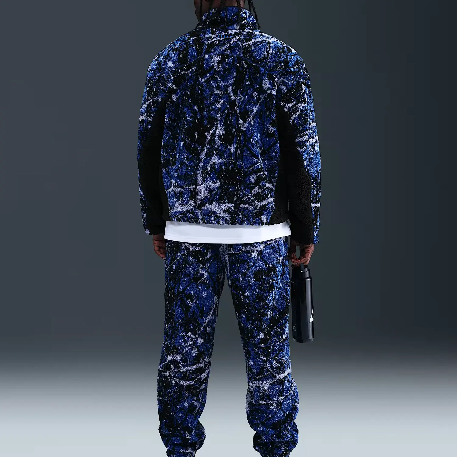 Куртка ACG THERMA FIT ADV Canwell Glacier Velvet feel мужская Nike, белый/ultra синий/safety оранжевый/белый — фото 4