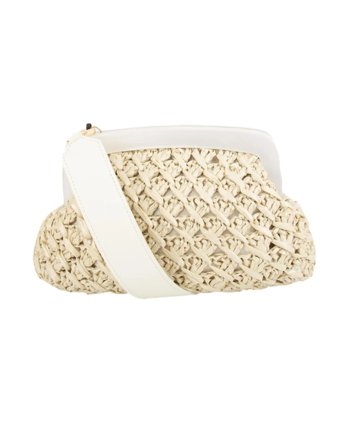 

Стильная сумочка цвета слоновой кости. Marella, белый