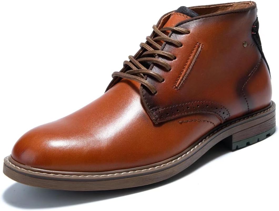 

Мужские ботинки Arkbird Chukka из натуральной кожи, классические повседневные ботинки оксфордского стиля, темно-коричневый