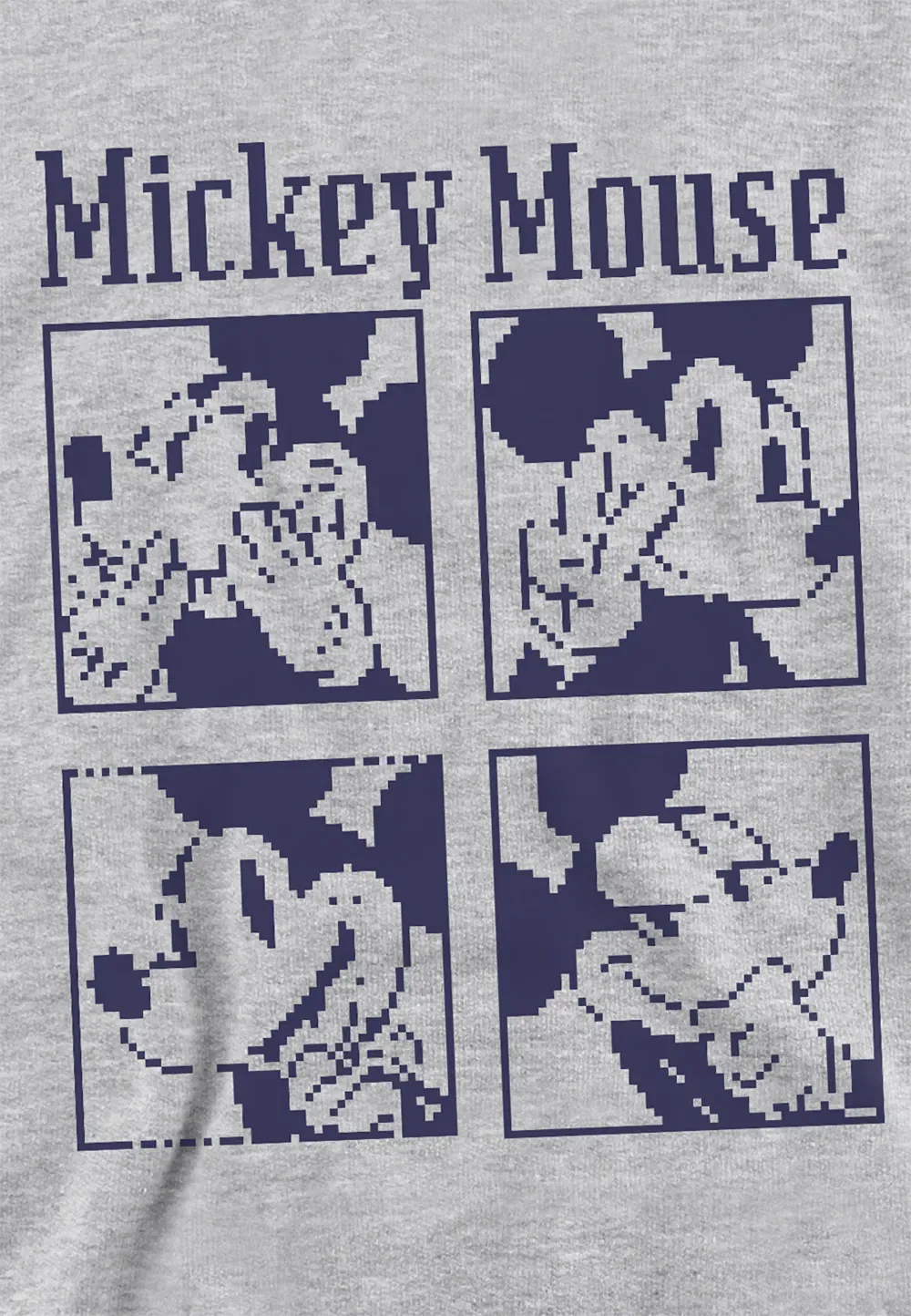 Худи детское Mickey Mouse Pixelated, Disney, серый — фото 2