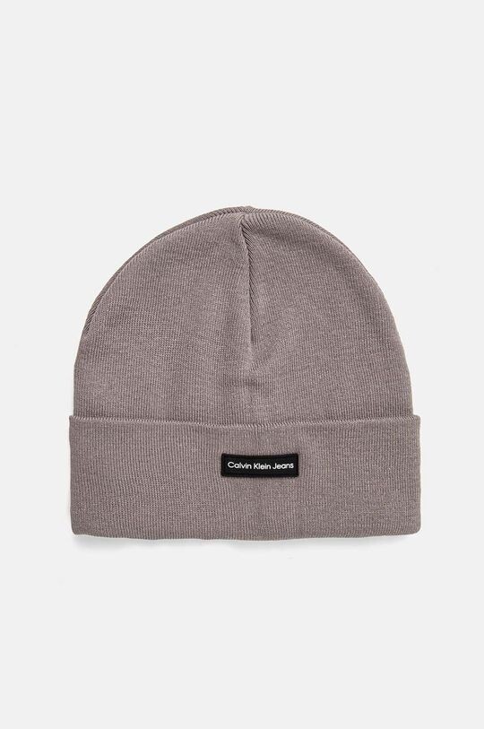 

Шапка Calvin Klein Jeans, серый