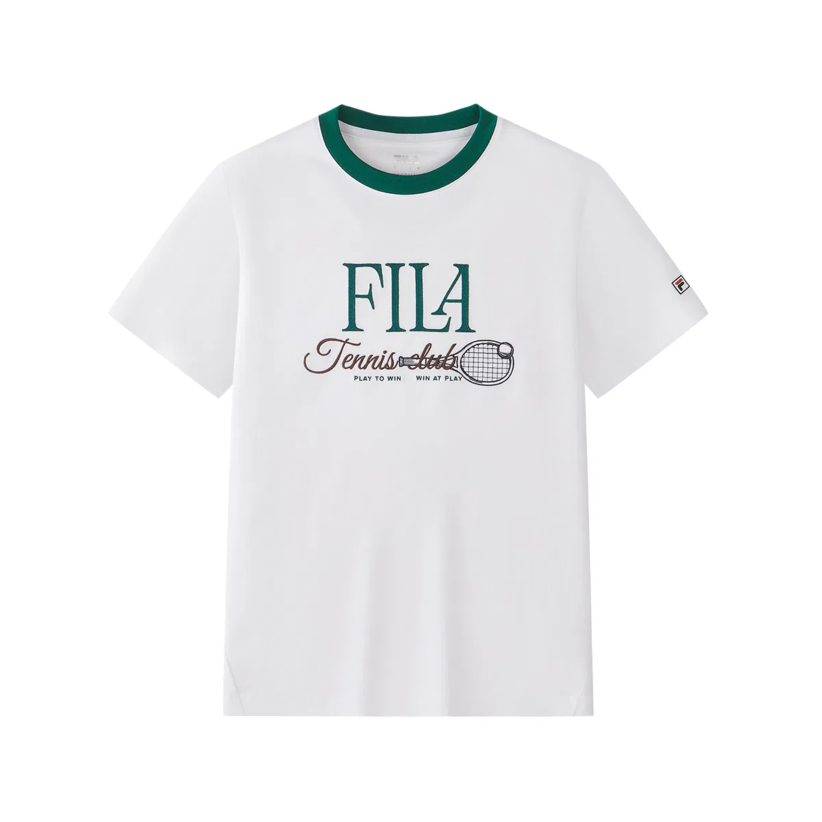 Футболка с круглым вырезом Thin FILA KIDS, Jade White